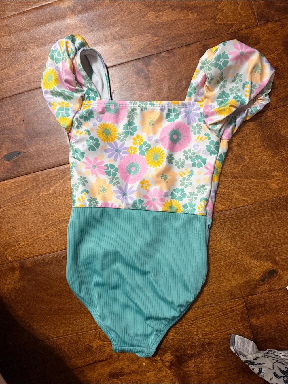 2 pack girls  One-Piece Swimsuit